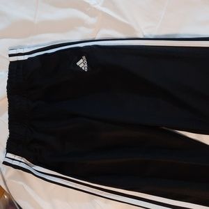 youth adidas joggers small.  467